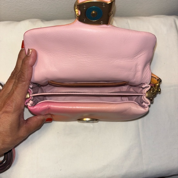 Authentic COACH Pillow Tabby 18 Ombre Leather Shoulder Bag - Picture 6 of 9